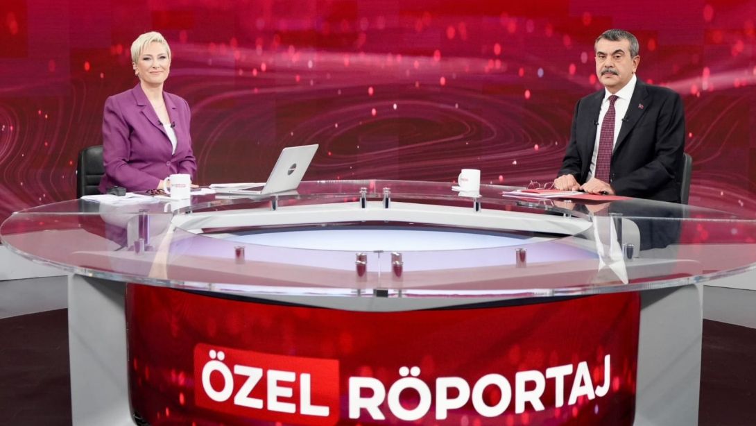 BAKANIMIZ SAYIN YUSUF TEKİN LGS'YE DAİR SORULARI YANITLADI