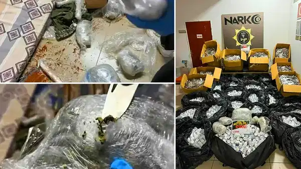 İzmir'de Uyuşturucu Dağıtım Merkezine Dev Operasyon: Yarım Milyonun Üzerinde Sentetik Hap Ele Geçirildi