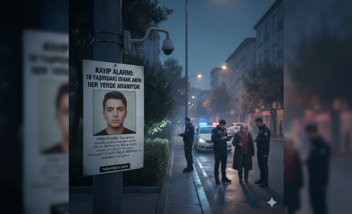 Aydın'da Kayıp Alarmı: 19 Yaşındaki İshak Her Yerde Aranıyor