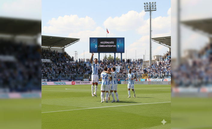 Keçiörengücü Evinde Ümraniyespor'u 3-1 Yendi