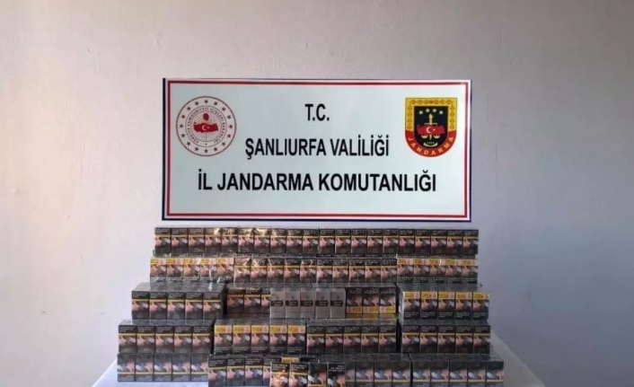 Şanlıurfa'da Kaçakçılık Operasyonu: Binlerce Paket Sigara Ele Geçirildi