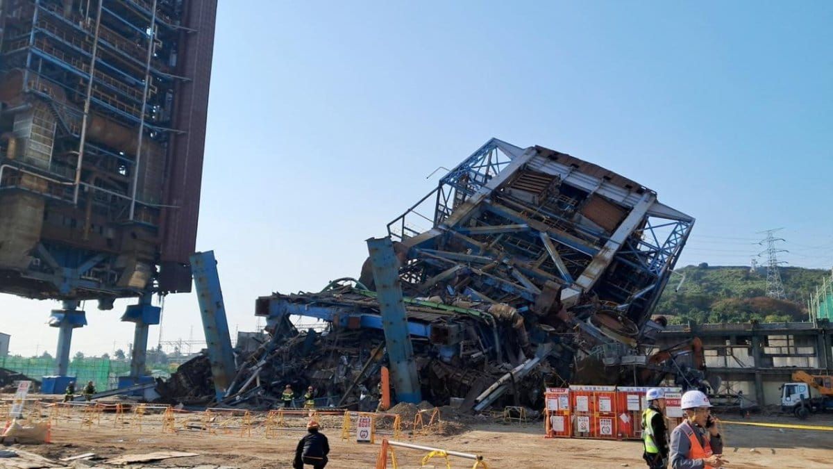 Güney Kore Ulsan'daki Termik Santralde Kaza: Enkaz Altında Arama Çalışmaları Sürüyor