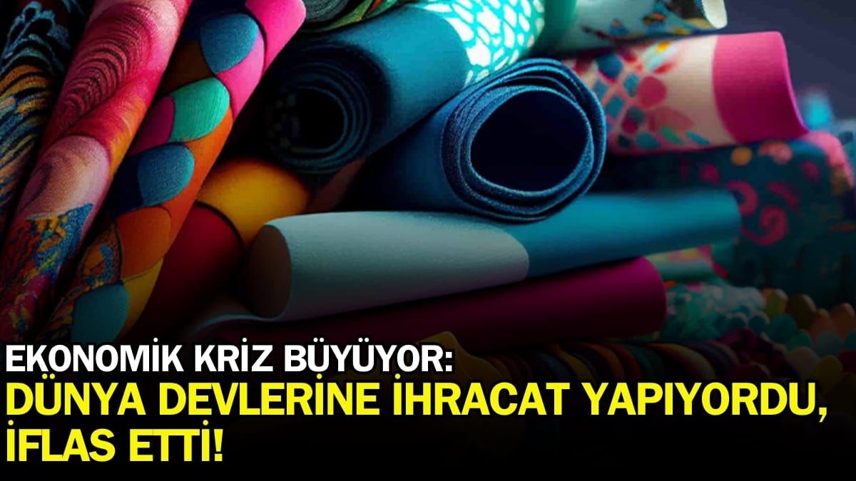 Türkiye Tekstil Sektöründe Yıkım: Naz Örme ve Fame Tekstil'in İflası