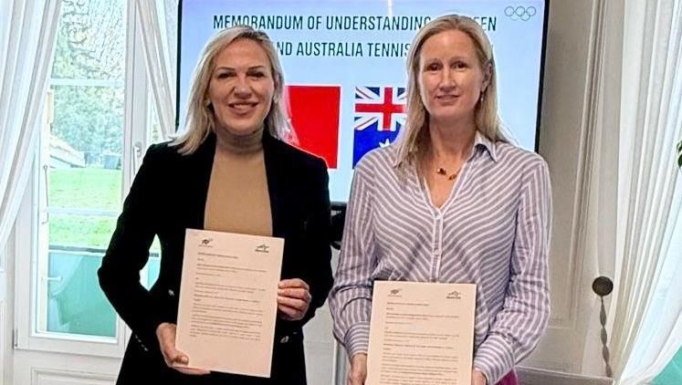 Türkiye Tenis Federasyonu ve Tenis Avustralya'dan Tarihi İş Birliği Protokolü