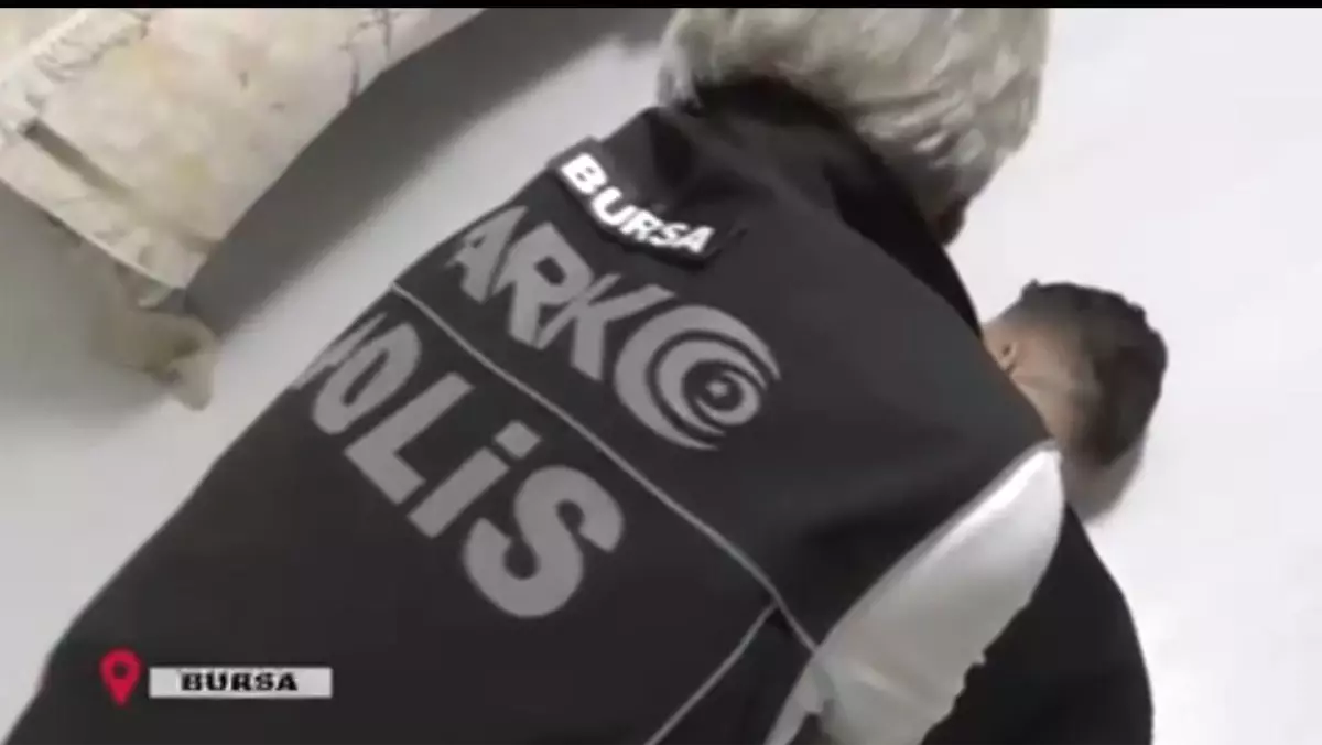 Bursa'da Yılbaşı Öncesi Zehir Tacirlerine Büyük Darbe