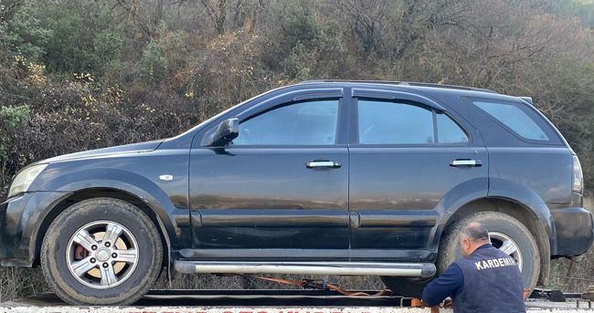 Kocaeli'den Çalınan Otomobil Karabük'te Nefes Kesen Takiple Bulundu