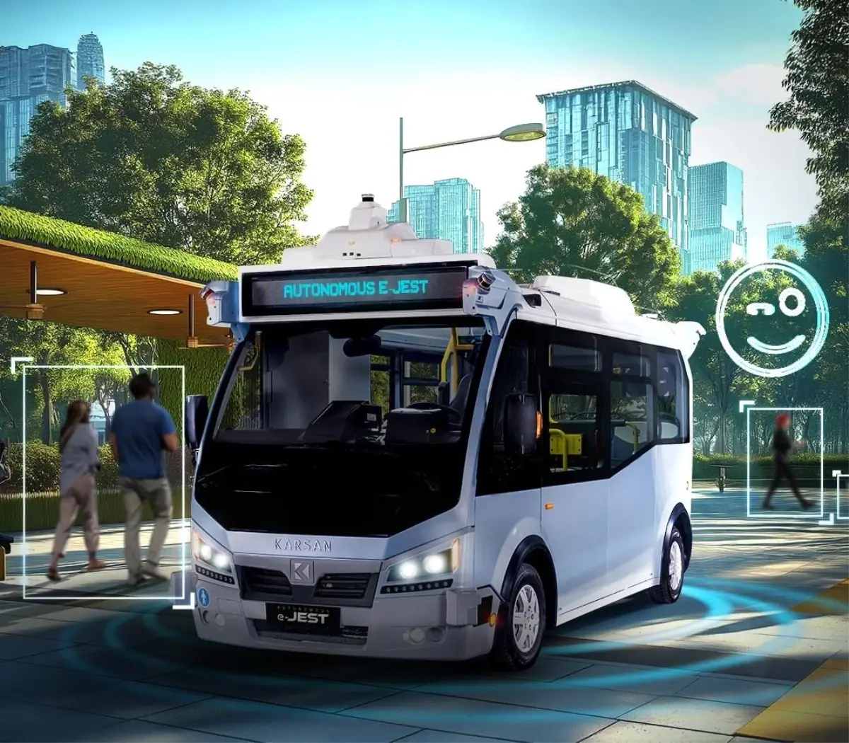 Karsan CES Fuarında Yeni Vizyonunu Sergiledi