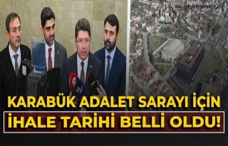 Karabük’e Yeni ve Modern Bir Adalet Sarayı Geliyor:...