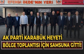 AK Parti Yerel Yönetimler Bölge Toplantısı İçin...