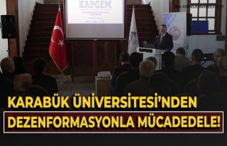 Karabük Üniversitesi'nden Sahte Haber ve Bilgi Kirliliğine...
