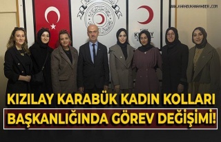 Türk Kızılay Karabük Kadın Kolları Başkanlığı'na...