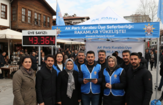 AK Parti Karabük Teşkilatında Üye Seferberliği:...