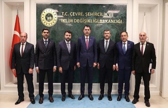 Karabük Heyetinden Bakan Kurum'a Ziyaret
