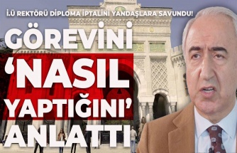 İÜ Rektörü Zülfikar: 