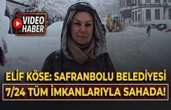 Safranbolu’da Kar Yağışı Etkisini Sürüyor: Belediye Ekipleri Sahada