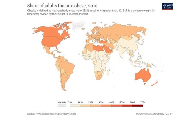 Dünyanın en obez ülkeleri belli oldu! İşte en sağlıksız beslenen 10 ülke