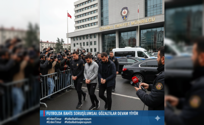 Futbolda Bahis Soruşturmasında Gözaltılar Devam Ediyor