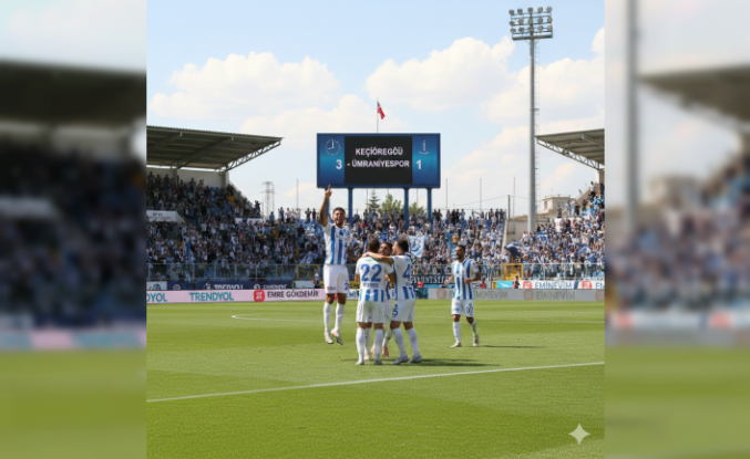 Keçiörengücü Evinde Ümraniyespor'u 3-1 Yendi