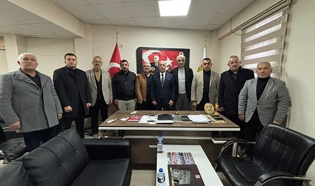 MHP Karabük İl Başkanı Gedikoğlu'ndan Gazeteciler Cemiyeti'ne Ziyaret